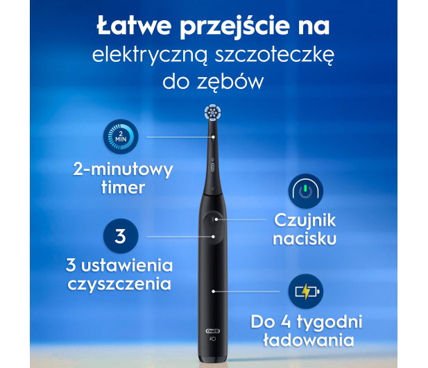 Oral-B Szczoteczka magnetyczna iO2 Duo (czarny) - 1519317 - zdjęcie 4